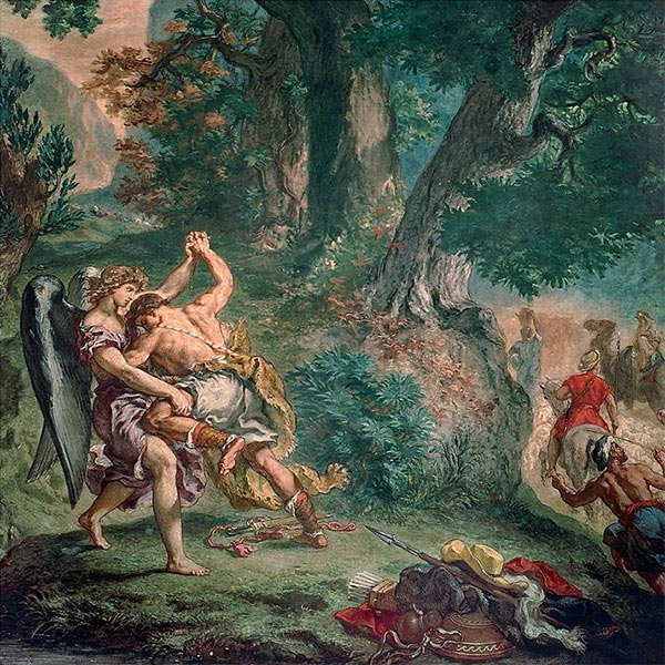 Lutte de Jacob avec un ange