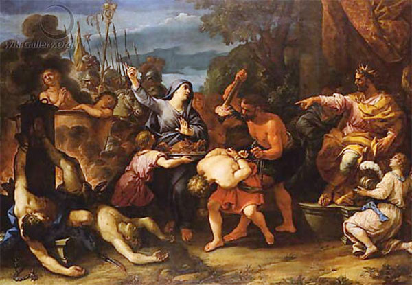 L’exécution du scribe Eléazar et des frères Maccabées